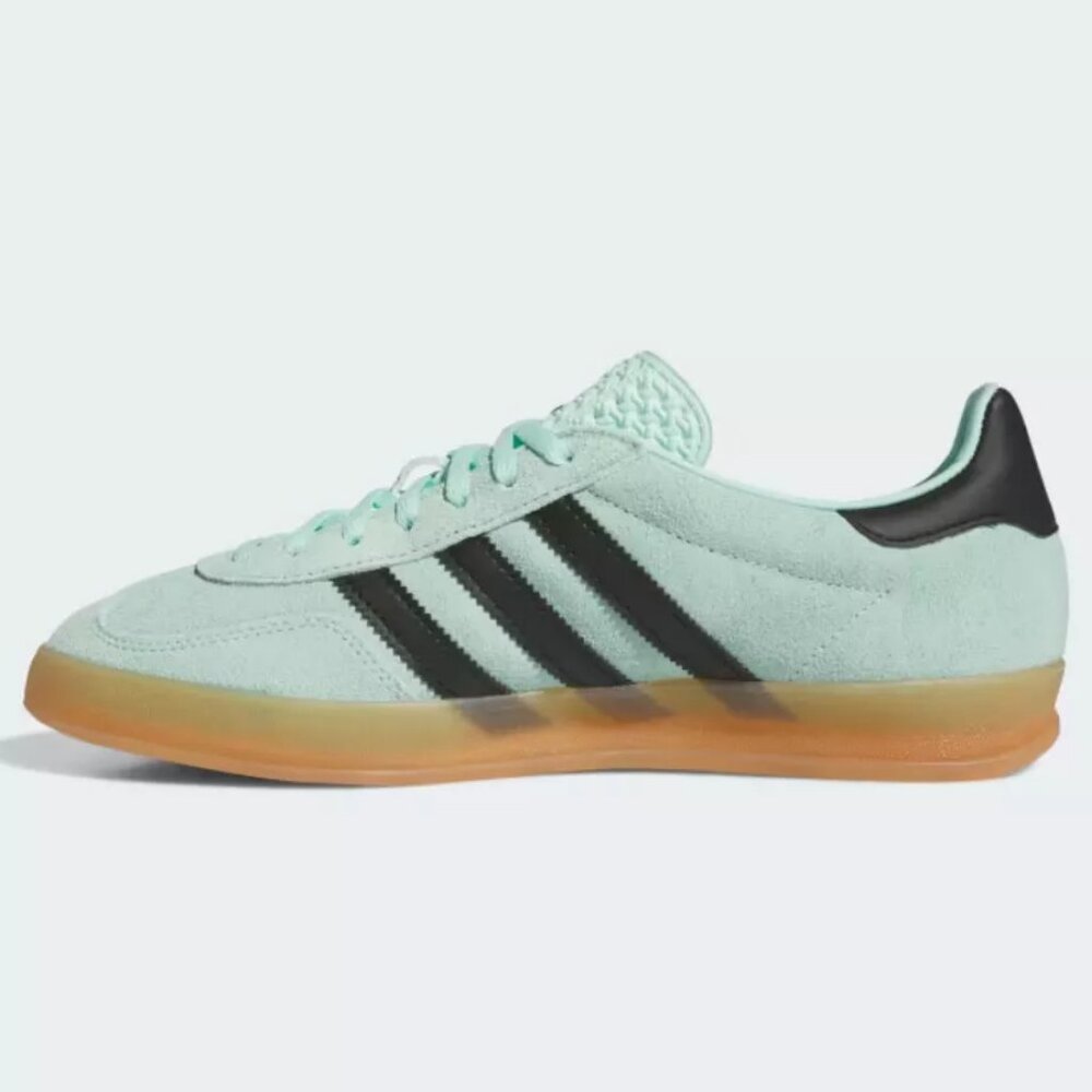 [NEW] Men's adidas Gazelle Indoor‎ Shoes Clear Mint IH7488 - Picture 6 of 8